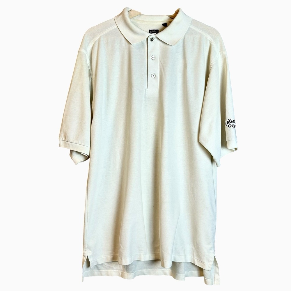 Callaway Polo Golf Apparel by Nordstrom Vintage Made in USA Men's XL Polo Shirt